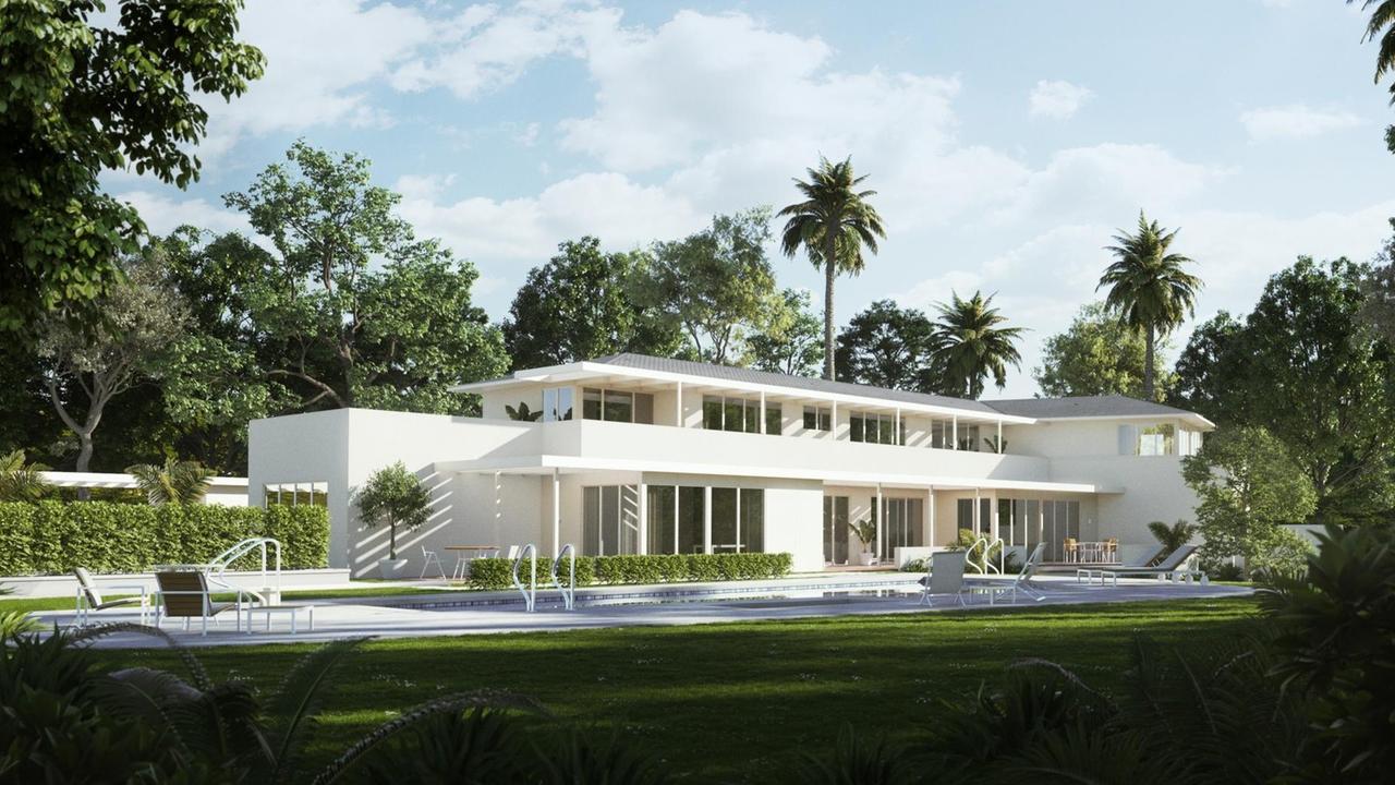 Das restaurierte Thomas Mann Haus in Los Angeles. Das restaurierte Thomas Mann Haus in Los Angeles.