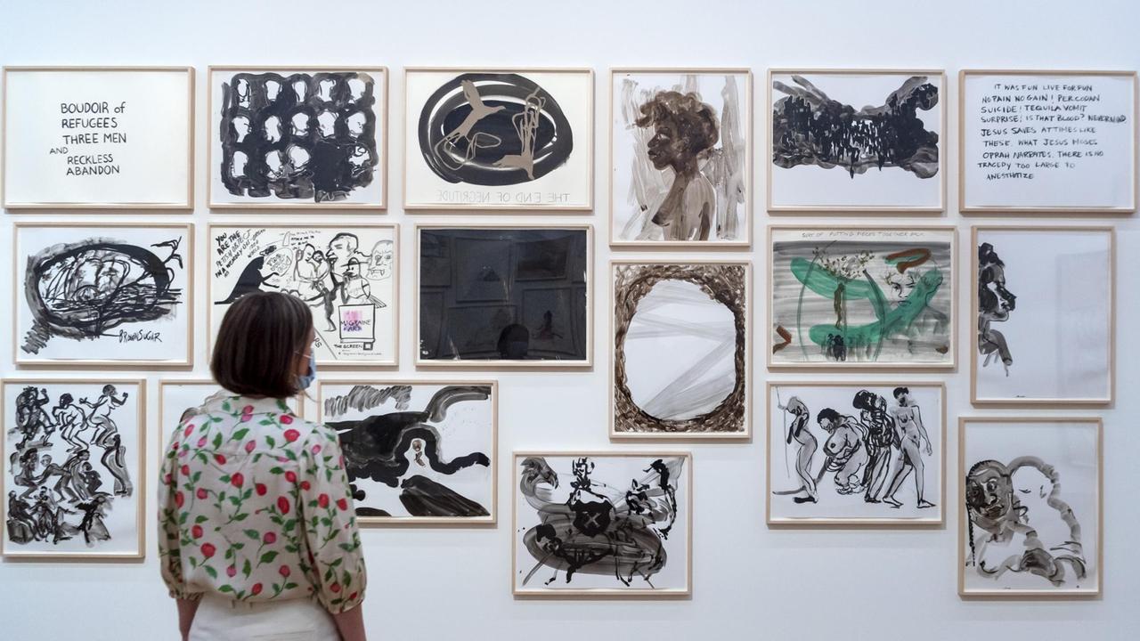 Eine Serie von Zeichnungen der US-amerikanischen Künstlerin Kara Walker. Eine Serie von Zeichnungen der US-amerikanischen Künstlerin Kara Walker.