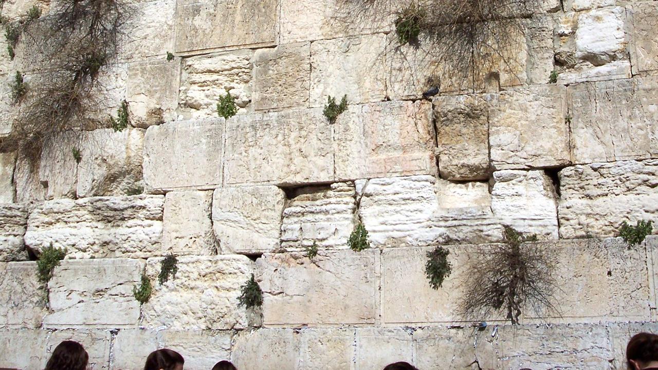 Frauen an der Klagemauer in Jerusalem Frauen an der Klagemauer in Jerusalem