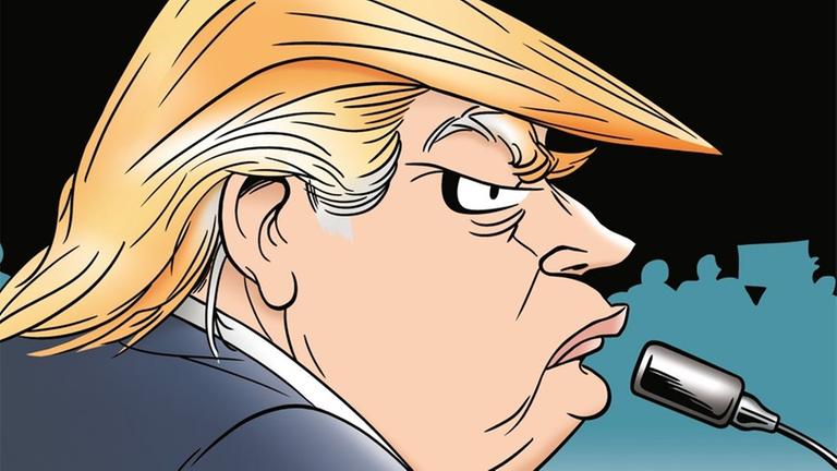 Cartoons Von G. B. Trudeau - Donald Trump Als Orange Masse, Bill ...