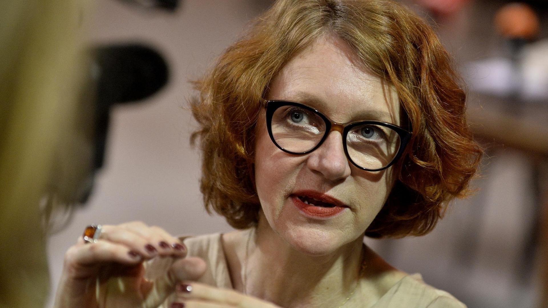 Die deutsche Politikwissenschaftlerin Ulrike Guerot Die deutsche Politikwissenschaftlerin Ulrike Guerot
