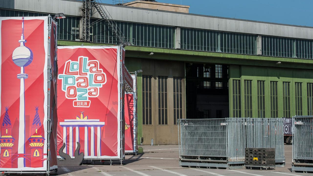 Die Vorbereitungen für das erste Lollapalooza in Berlin (2015) sind nahezu abgeschlossen Die Vorbereitungen für das erste Lollapalooza in Berlin (2015) sind nahezu abgeschlossen