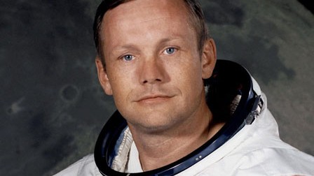 Neil Armstrong war der erste Mann auf dem Mond