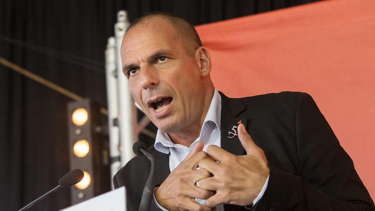 Der Ökonom Yanis Varoufakis, ehemaliger Finanzminister Griechenlands Der Ökonom Yanis Varoufakis, ehemaliger Finanzminister Griechenlands