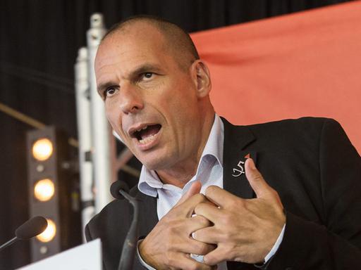 Der Ökonom Yanis Varoufakis, ehemaliger Finanzminister Griechenlands