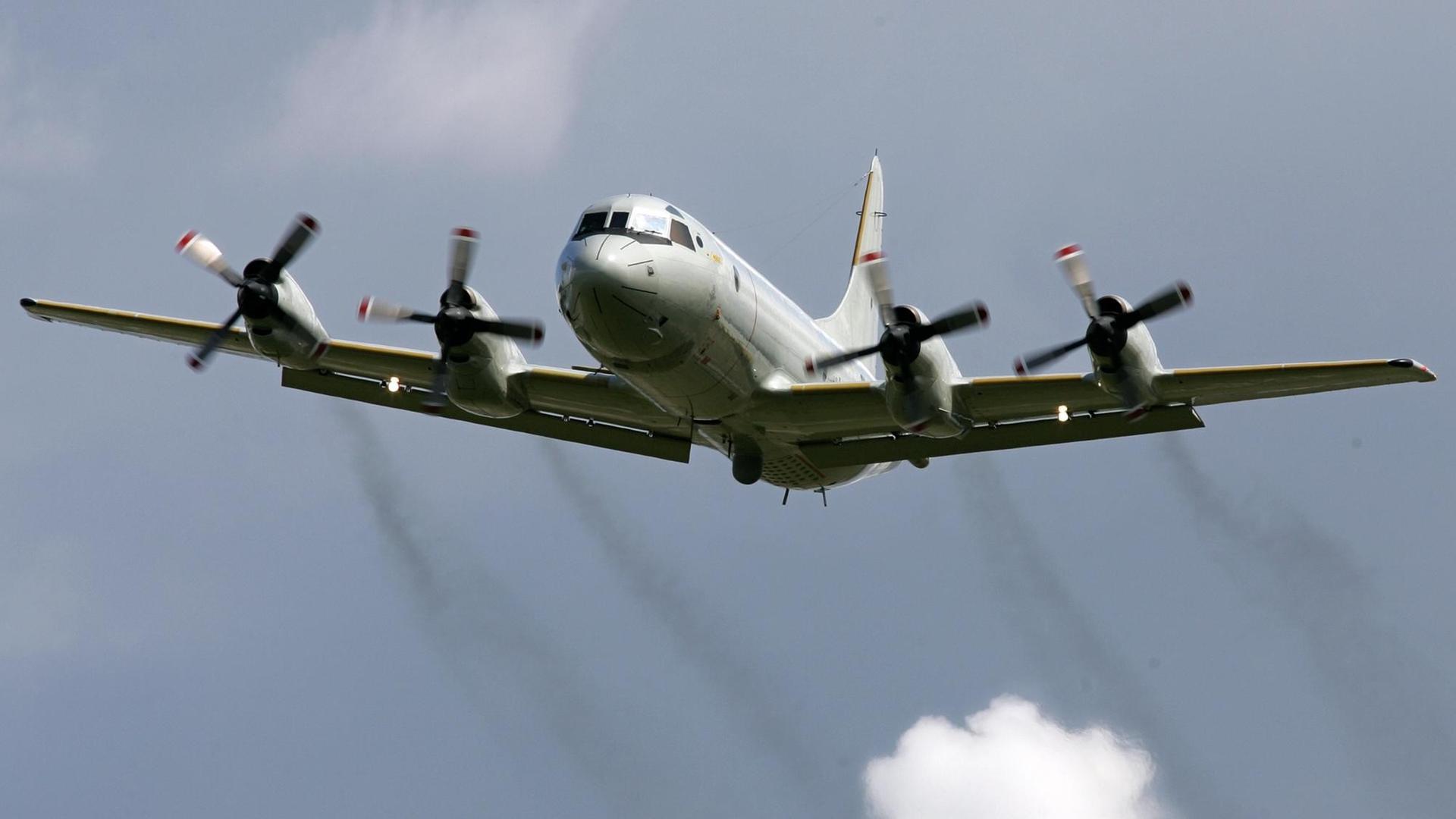 Ein Seefernaufklärer der Deutschen Marine vom Typ P-3C Orion Ein Seefernaufklärer der Deutschen Marine vom Typ P-3C Orion