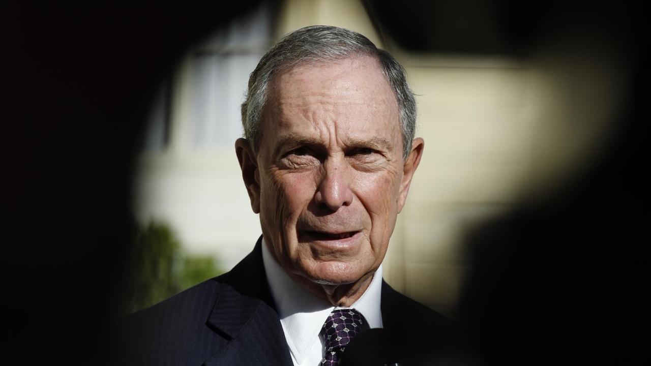 Der frühere New Yorker Bürgermeister Michael Bloomberg Der frühere New Yorker Bürgermeister Michael Bloomberg