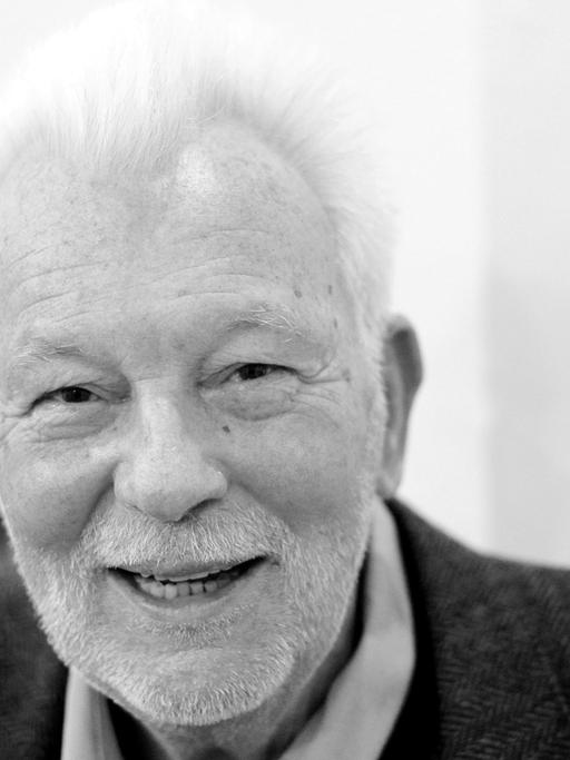 Schwarz-weiß-Aufnahme des Fotografen Robert Lebeck.