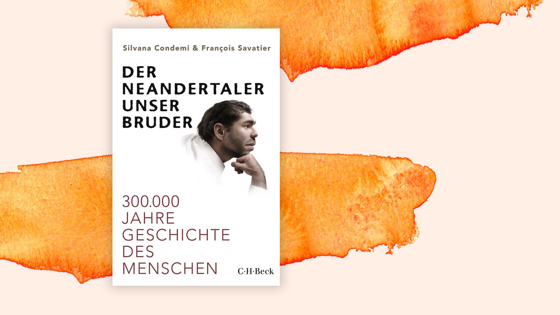 Das Buchcover "Der Neandertaler, unser Bruder" ist vor einem grafischen Hintergrund zu sehen. Das Buchcover "Der Neandertaler, unser Bruder" ist vor einem grafischen Hintergrund zu sehen.