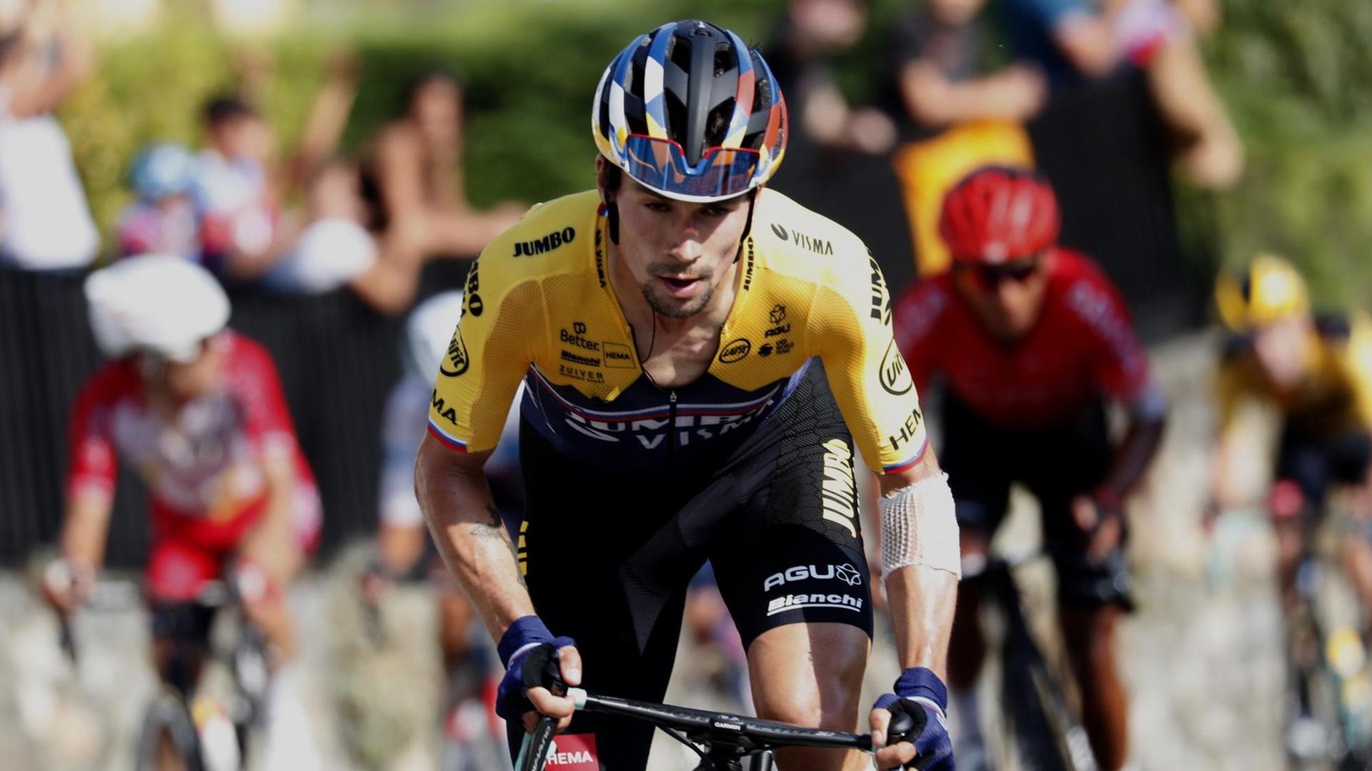 Primoz Roglic aus Slowenien bei der Tour de France.