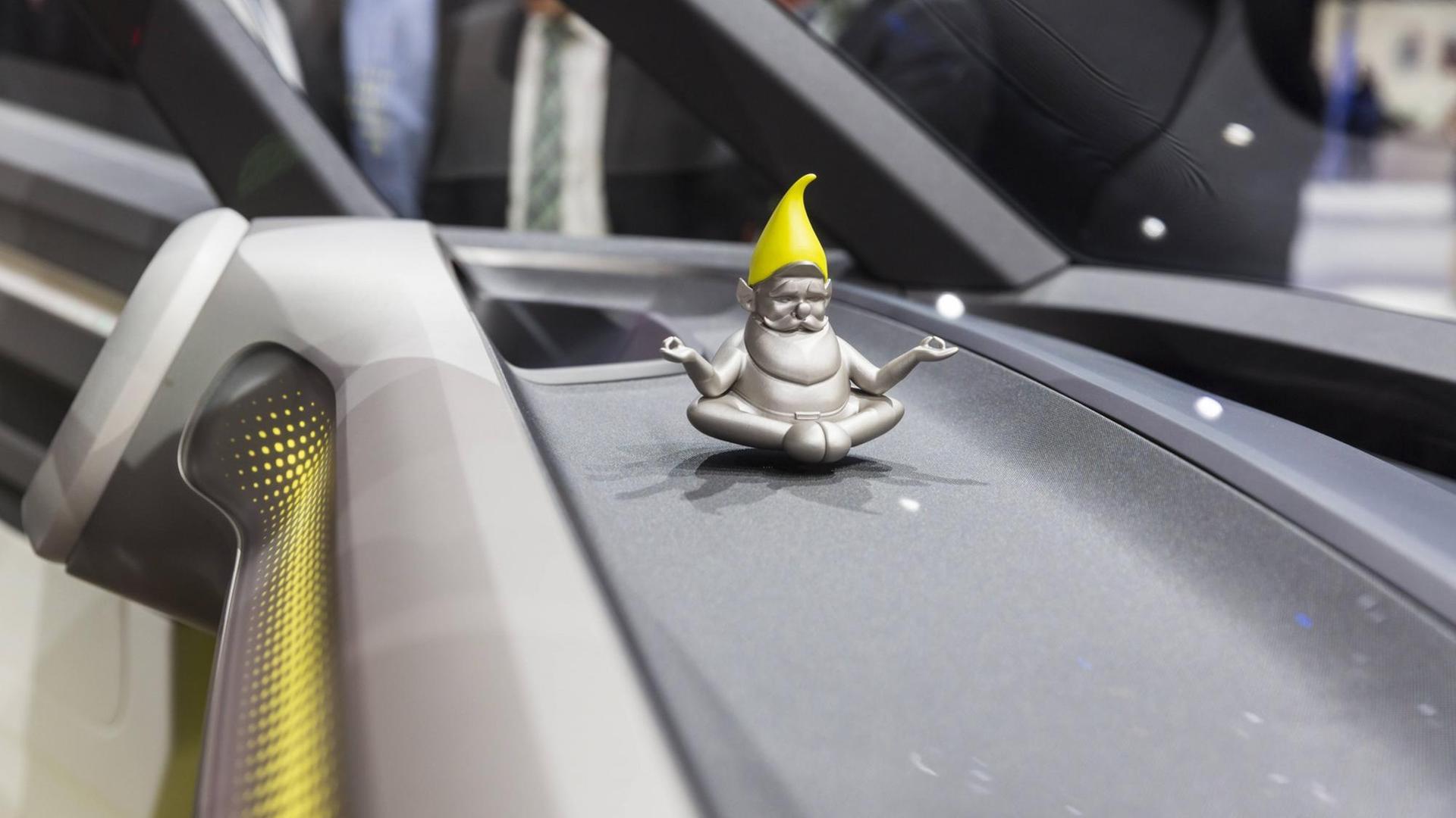 Tiefenentspannt in die E-Mobilität. VW zeigt Elektrobus und Wackeldackel der Zukunft.