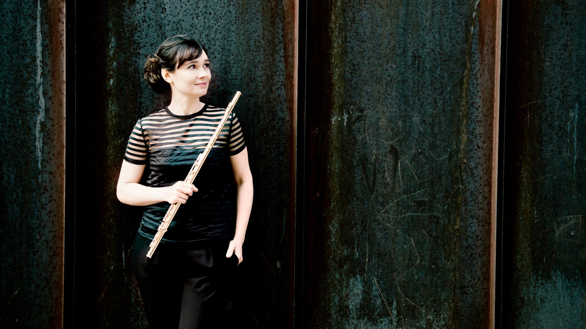 Magali Mosnier, Soloflötistin des Orchestre Philharmonique de France Magali Mosnier, Soloflötistin des Orchestre Philharmonique de France