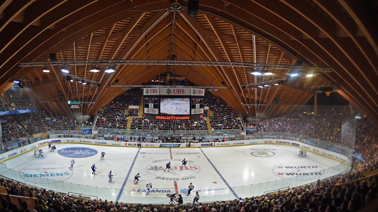 Die Arena des HC Davos Die Arena des HC Davos