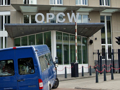 Die OPCW-Zentrale in Den Haag