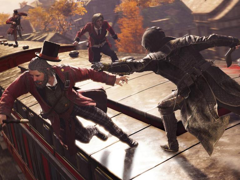 Szene aus dem Computerspiel "Assassin's Creed Syndicate".