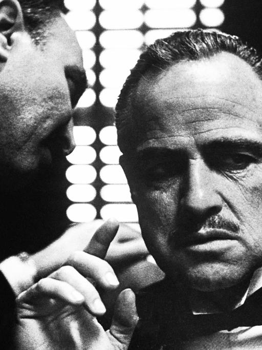 Der Pate Don Vito Corleone in Francis Ford Coppolas "Der Pate",