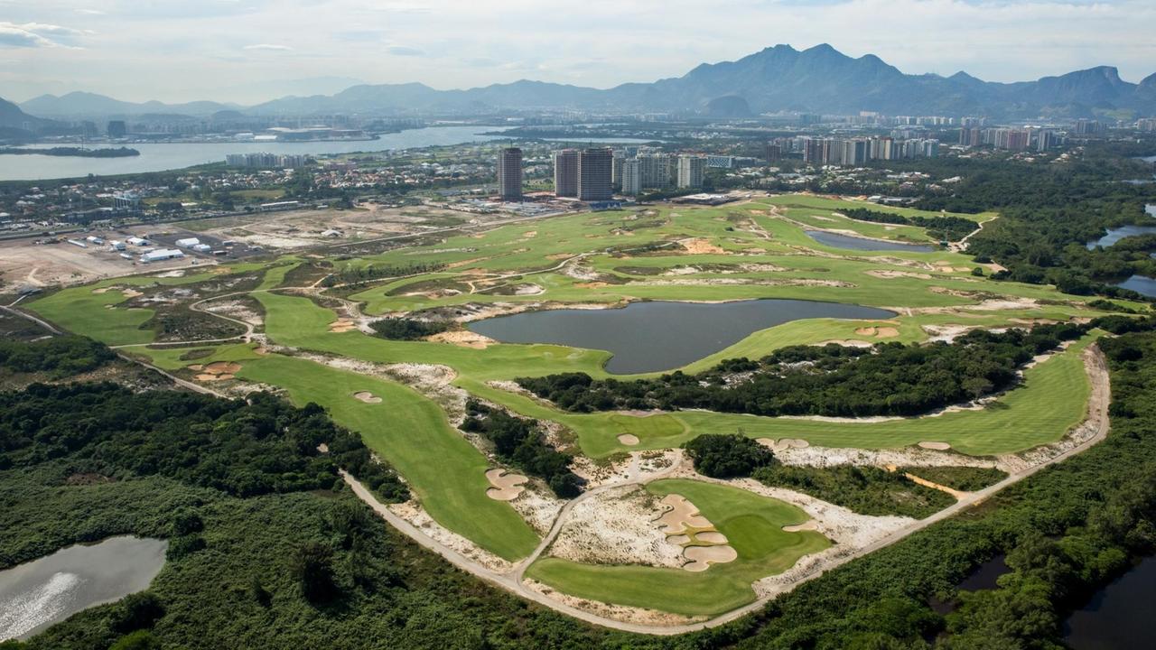 Der olympische Golfplatz von Rio de Janeiro Der olympische Golfplatz von Rio de Janeiro