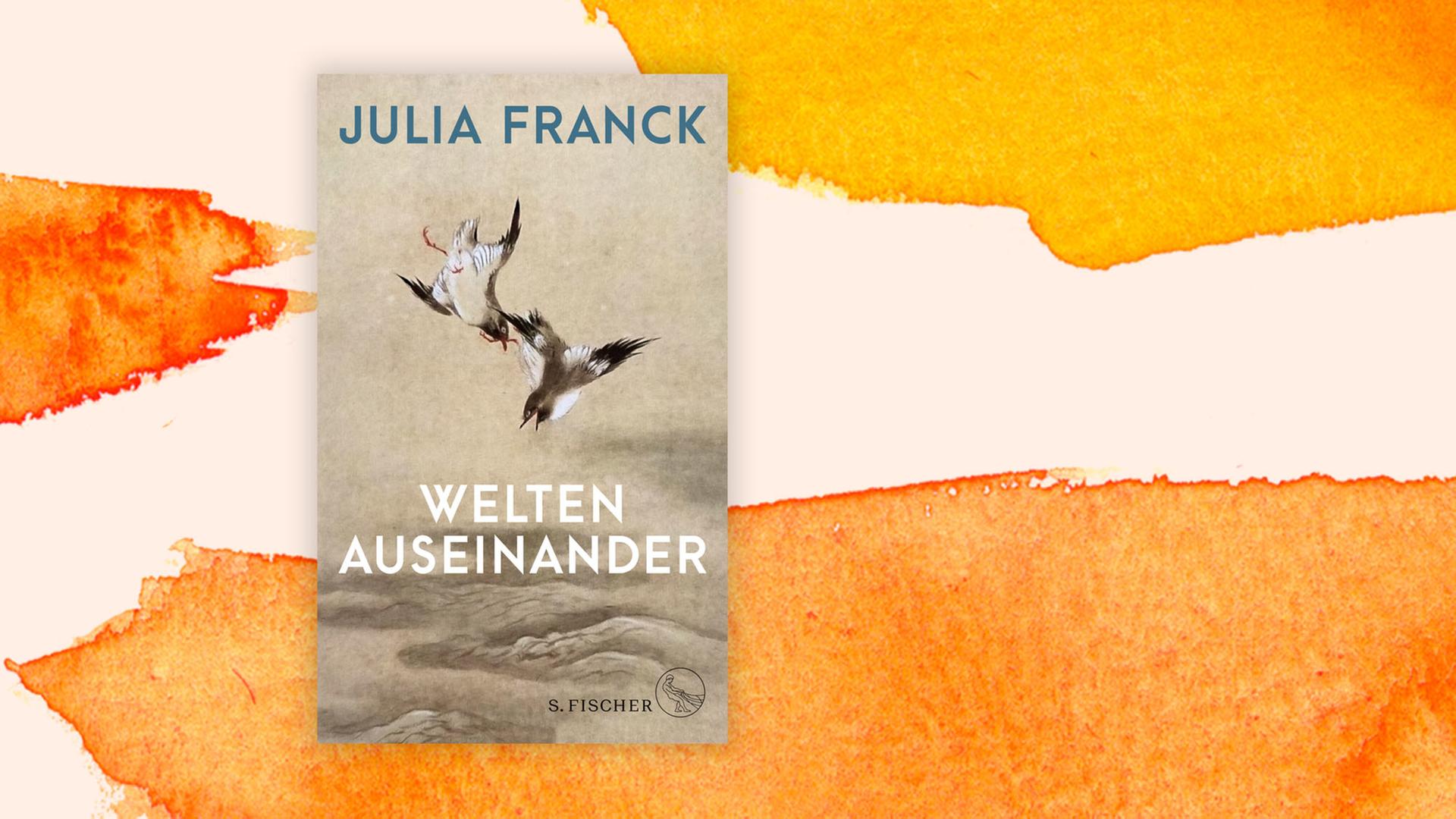 Zu sehen ist das Cover des Buches "Welten auseinander" von Julia Franck. Zu sehen ist das Cover des Buches "Welten auseinander" von Julia Franck.
