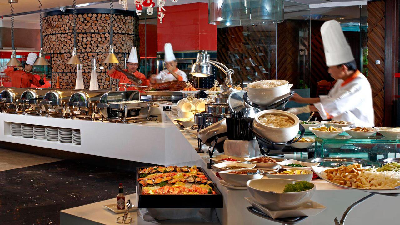 Buffet für die Hotelgäste in Malaysia Buffet für die Hotelgäste in Malaysia