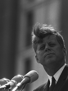 US-Präsident John F. Kennedy: "Ich bin ein Berliner" (26. Juni 1963) US-Präsident John F. Kennedy: "Ich bin ein Berliner" (26. Juni 1963)