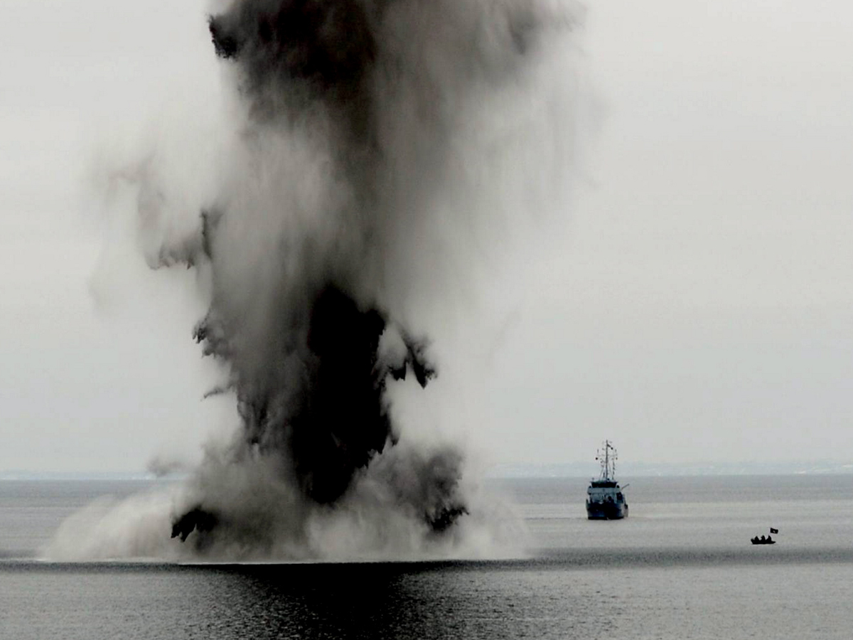 Weltkriegsmunition Maritime Altlasten In Der Ostsee