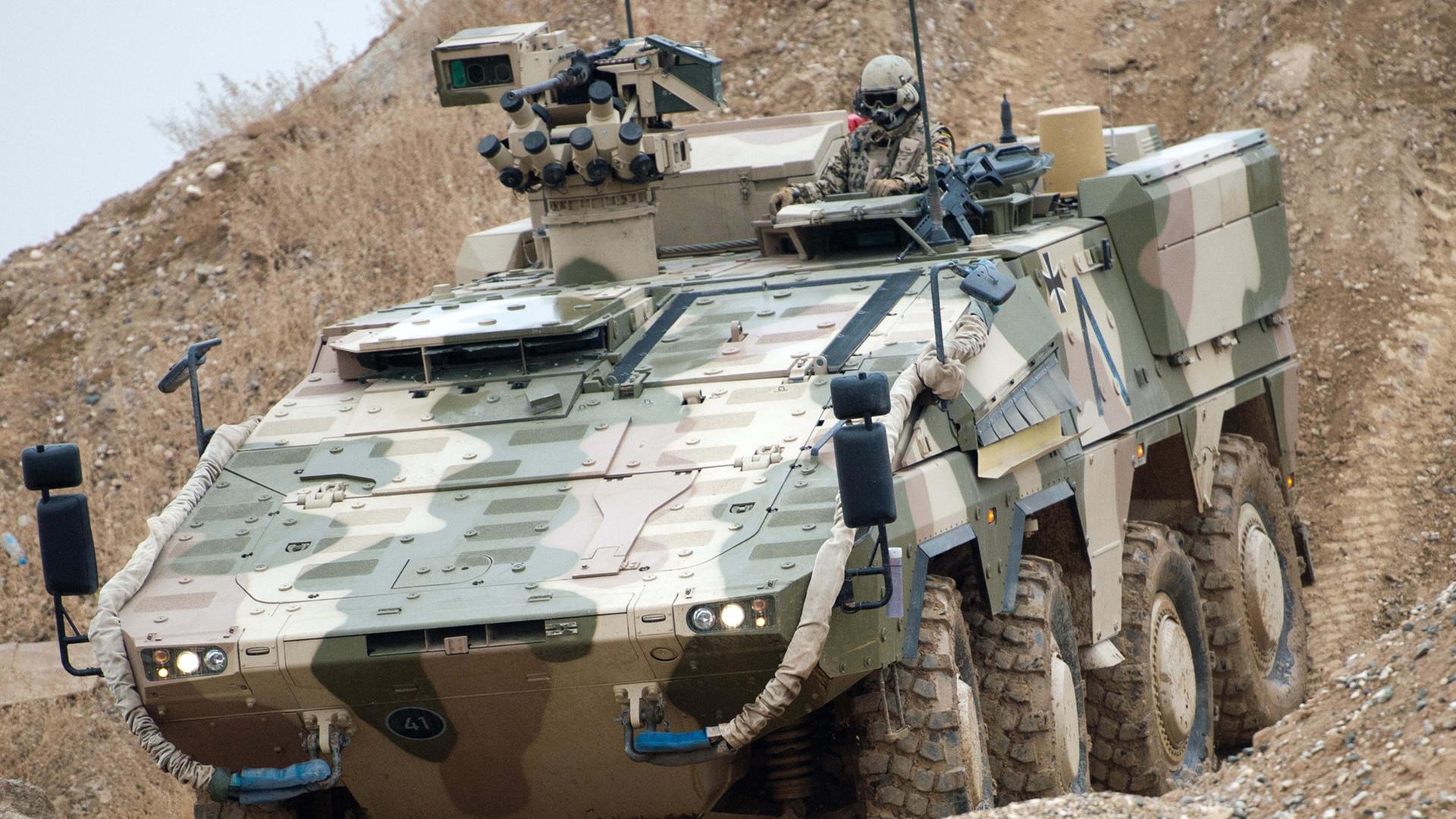 Sondervermögen - Bundeswehr will rund 100 Radpanzer aus Australien anschaffen
