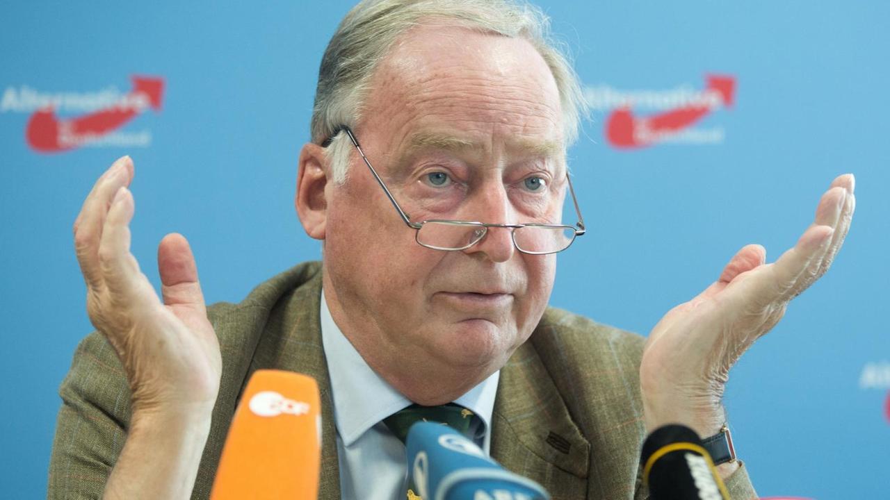 AfD-Vize Alexander Gauland äußert sich nach dem Referendum zu Brexit AfD-Vize Alexander Gauland äußert sich nach dem Referendum zu Brexit