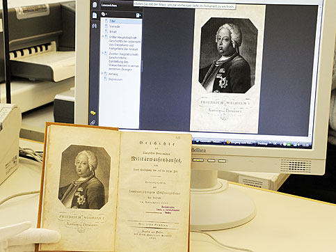 Zahllose digitalisierte Bücher und andere Dokumente sollen in der Deutschen Digitalen Bibliothek zugänglich gemacht werden Zahllose digitalisierte Bücher und andere Dokumente sollen in der Deutschen Digitalen Bibliothek zugänglich gemacht werden