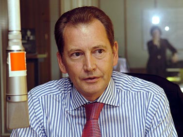 Graham R. Watson, Fraktionsvorsitzender der Allianz der Liberalen und Demokraten im Europäischen Parlament Graham R. Watson, Fraktionsvorsitzender der Allianz der Liberalen und Demokraten im Europäischen Parlament