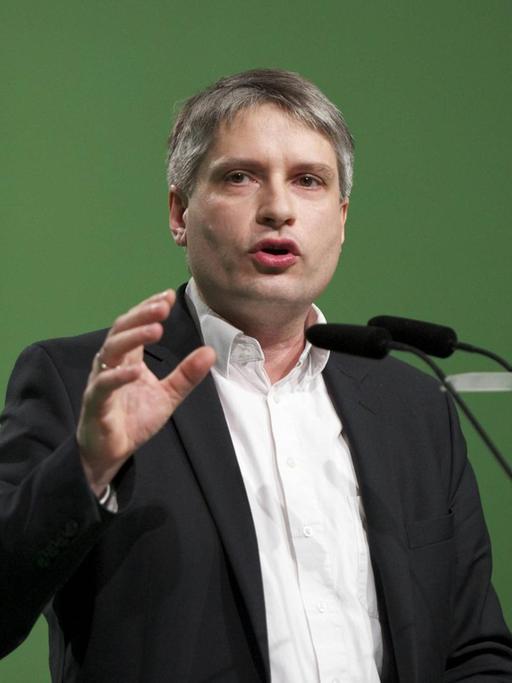 Der Europa-Abgeordnete der Grünen, Sven Giegold.