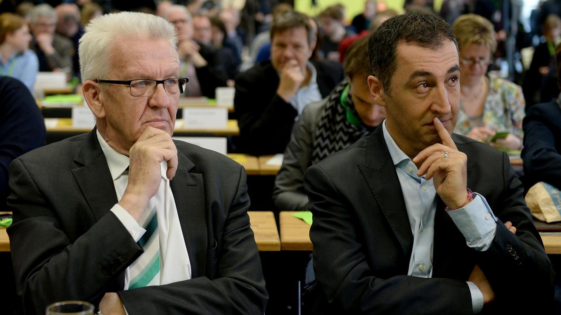 Cem Özdemir und Winfried Kretschmann