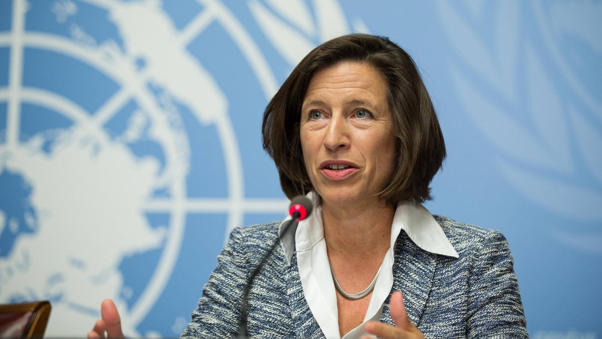 Die Sprecherin des UNO-Flüchtlingshilfswerks UNHCR, Melissa Fleming. Die Sprecherin des UNO-Flüchtlingshilfswerks UNHCR, Melissa Fleming.
