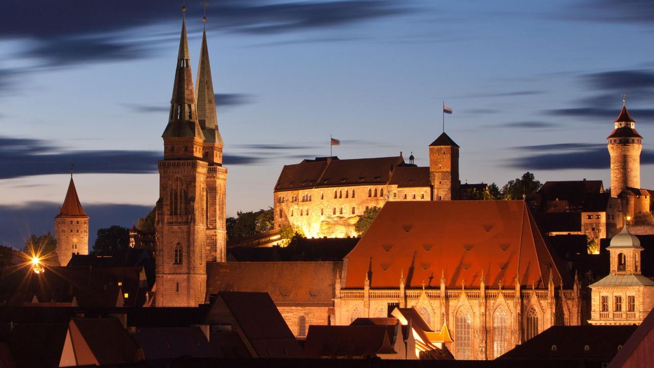 Blick über die Altstadt von Nürnberg Blick über die Altstadt von Nürnberg