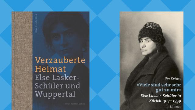 Buchcover links: Ulrike Schrader (Hrsg.): „Verzauberte Heimat“, Buchcover rechts: Ute Kröger: „Viele sind sehr sehr gut zu mir“