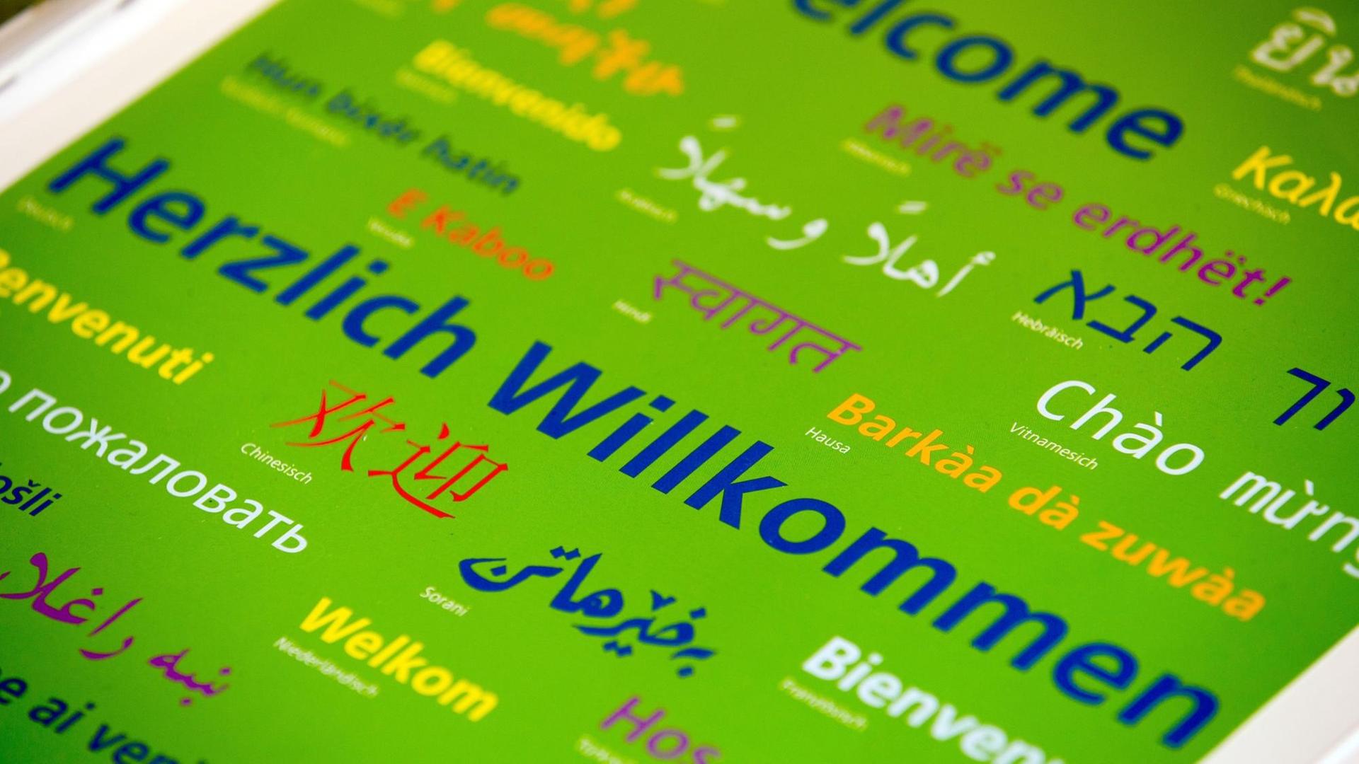 Arbeitsmaterialien für den Deutschunterricht für Flüchtlingskinder, aufgenommen am 18.03.2015 in der Fritz-Reuter-Schule in Parchim (Mecklenburg-Vorpommern). Arbeitsmaterialien für den Deutschunterricht für Flüchtlingskinder, aufgenommen am 18.03.2015 in der Fritz-Reuter-Schule in Parchim (Mecklenburg-Vorpommern).