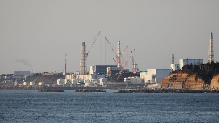 Arbeiten am Atomkraftwerk Fukushima