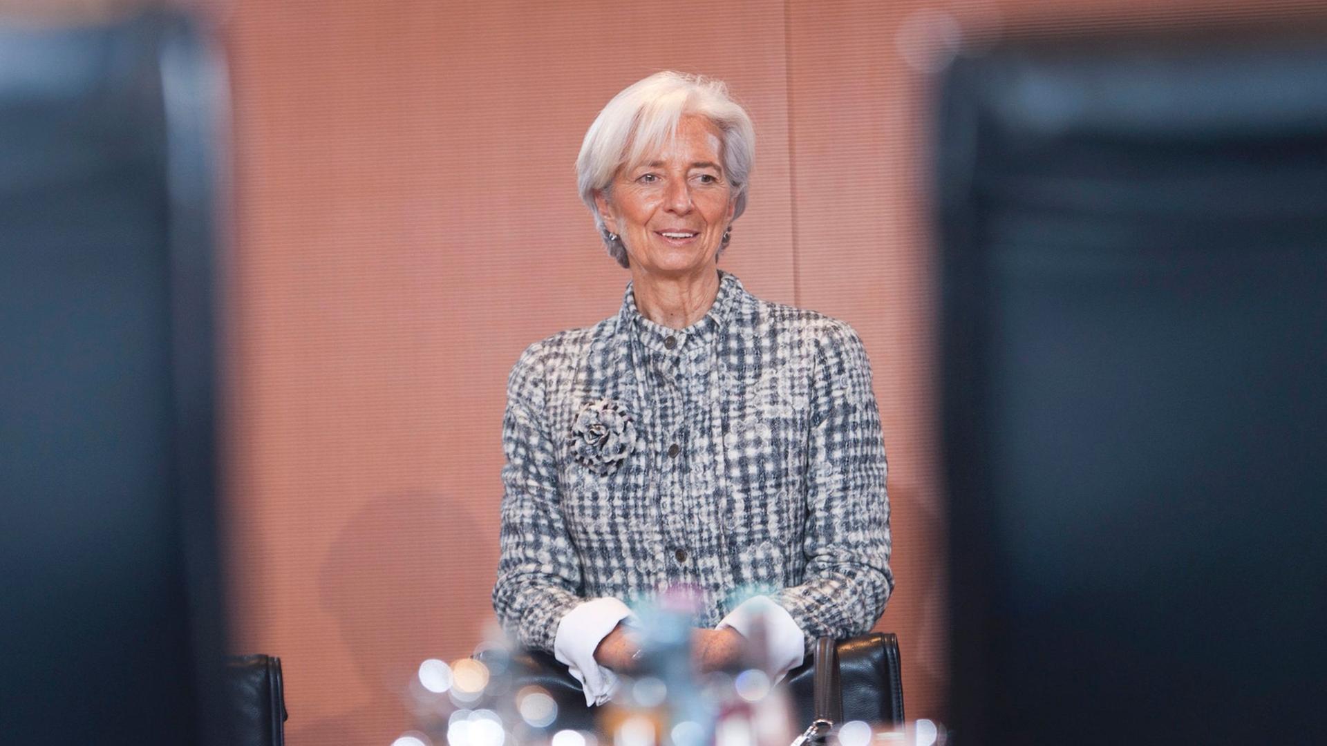 IWF-Chefin Christine Lagarde in Berlin.