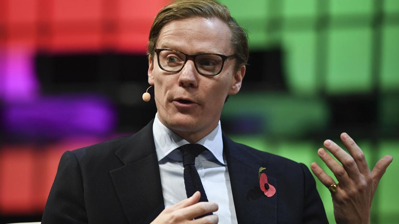 Der Geschäftsführer von "Cambridge Analytica", Alexander Nix im Jahr 2017 Der Geschäftsführer von "Cambridge Analytica", Alexander Nix im Jahr 2017