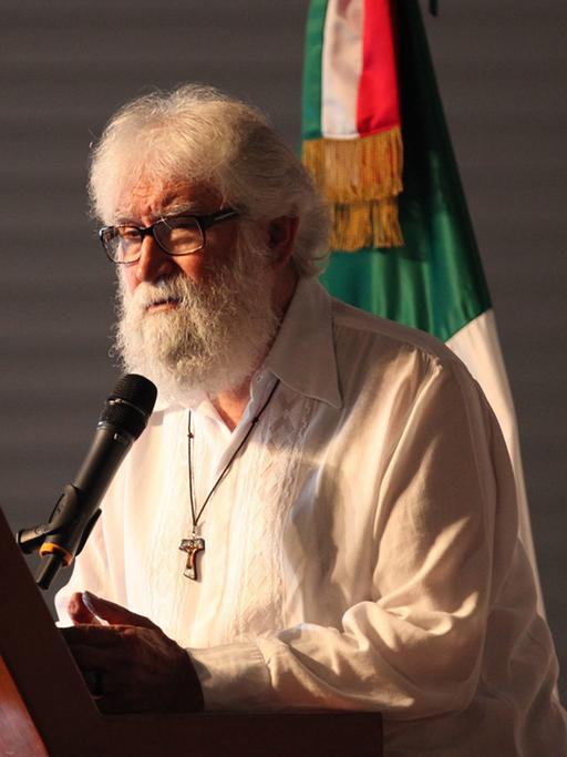 Der brasilianische Theologe Leonardo Boff am 1.6.2016 in Mexiko City.