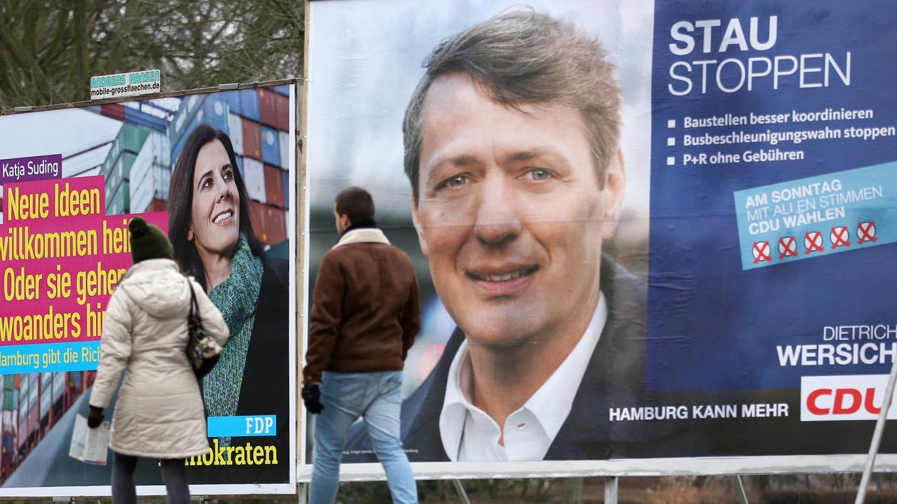 Bürgerschaftswahl In Hamburg - Alle Zeichen Auf Rot-Grün