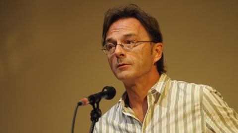 Fritz Eckenga, aufgenommen 2012 beim Literaturfest in Salzburg