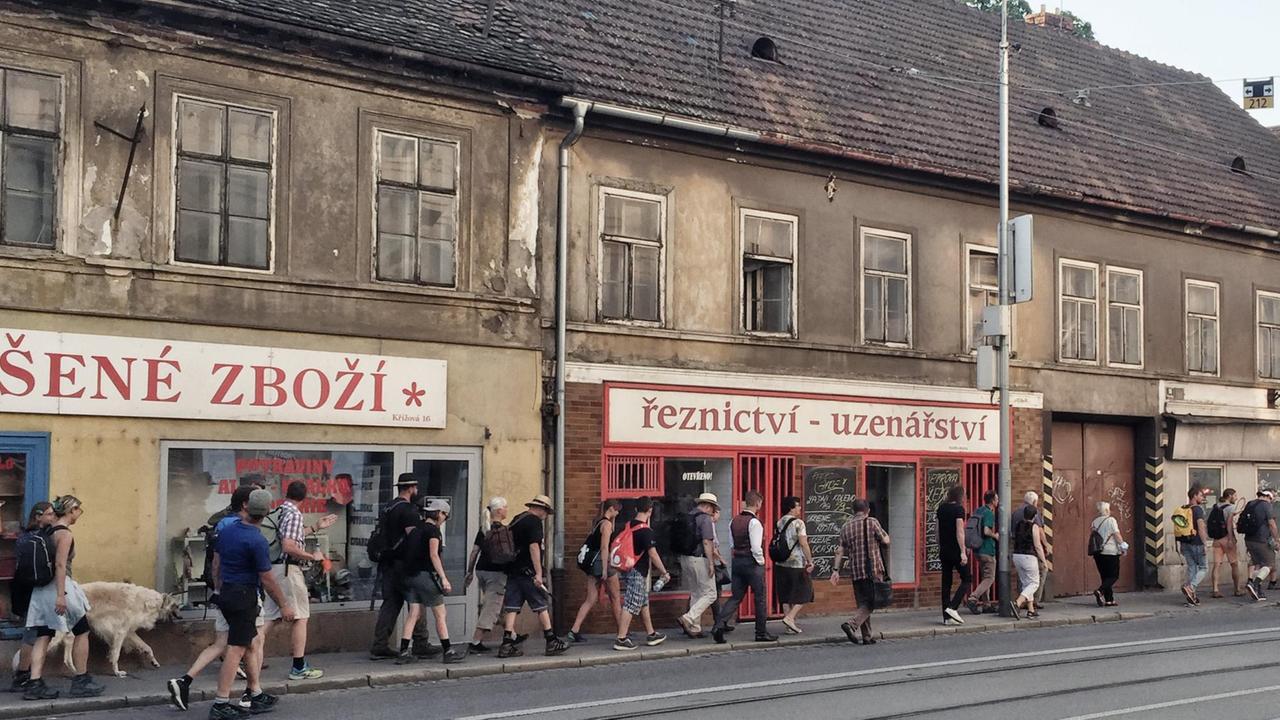 Der Versöhnungsmarsch in Brno/Brünn Der Versöhnungsmarsch in Brno/Brünn