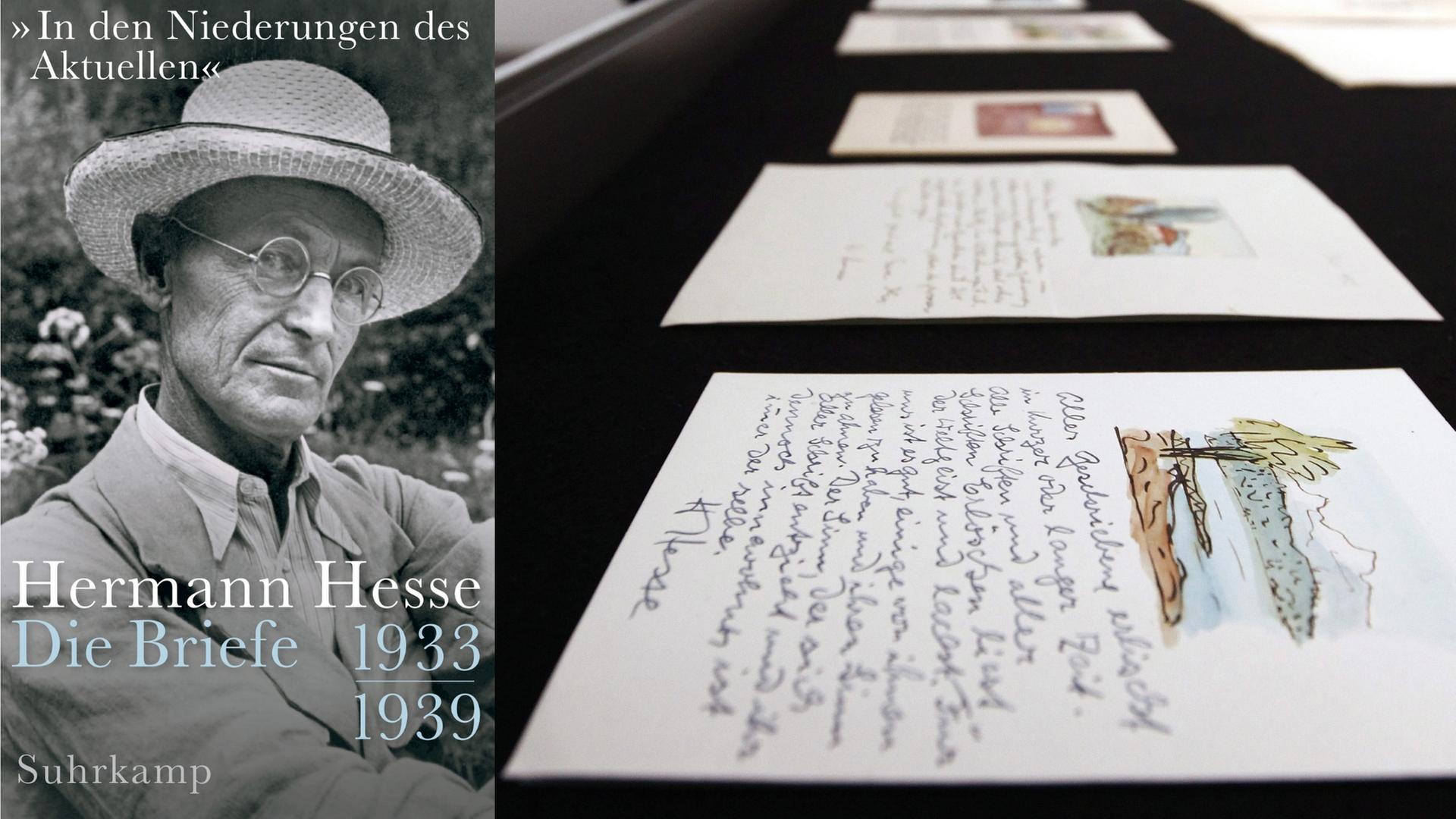 Buchcover: Hermann Hesse: "In den Niederungen des Aktuellen. Die Briefe. 1933-1939" Buchcover: Hermann Hesse: "In den Niederungen des Aktuellen. Die Briefe. 1933-1939"