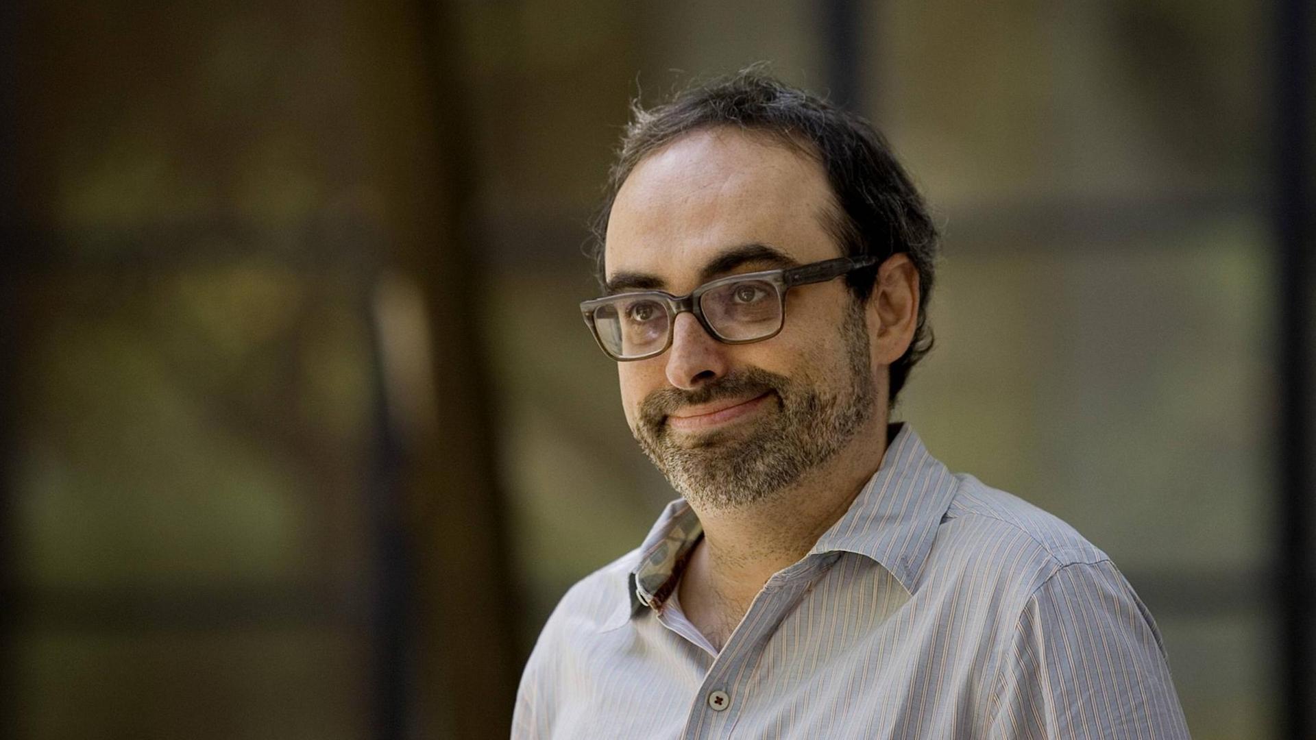 Der US-amerikanische Kulturjournalist und Schriftsteller Gary Shteyngart Der US-amerikanische Kulturjournalist und Schriftsteller Gary Shteyngart