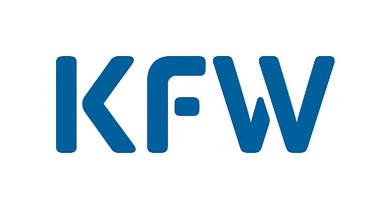Das Logo der KfW Bankengruppe. Das Logo der KfW Bankengruppe.