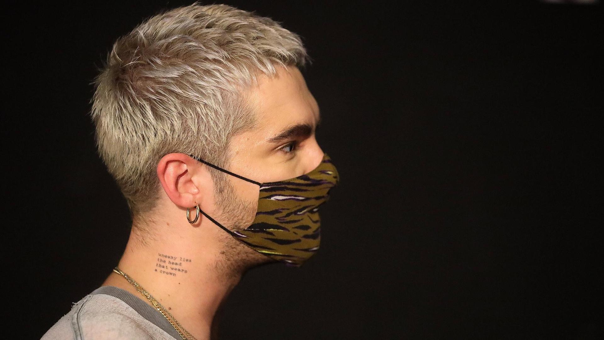 Der Sänger und Autor Bill Kaulitz, 14.12.2020. Der Sänger und Autor Bill Kaulitz, 14.12.2020.