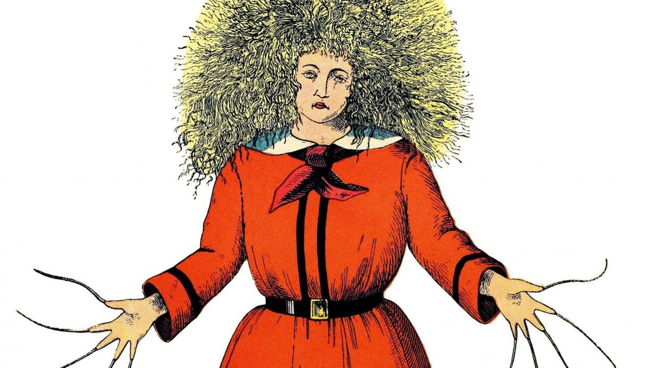 Coverillustration des Buches "Der Struwwelpeter" von Heinrich Hoffmann Coverillustration des Buches "Der Struwwelpeter" von Heinrich Hoffmann
