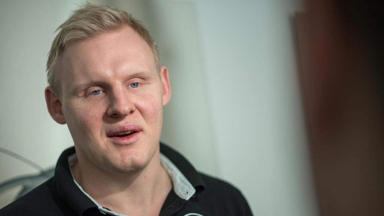 Der deutsche Handball-Nationalspieler Patrick Wiencek Der deutsche Handball-Nationalspieler Patrick Wiencek