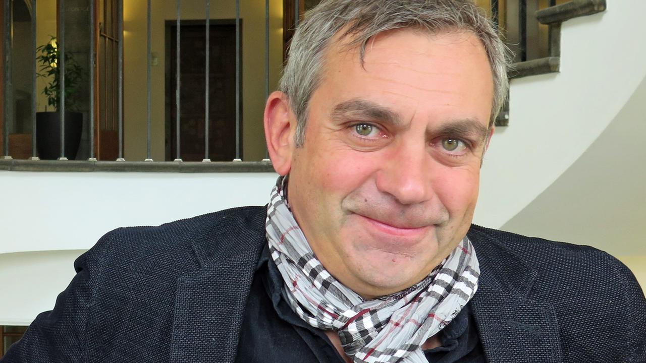 Der Schriftsteller Wladimir Kaminer zu Besuch bei Deutschlandradio Kultur
