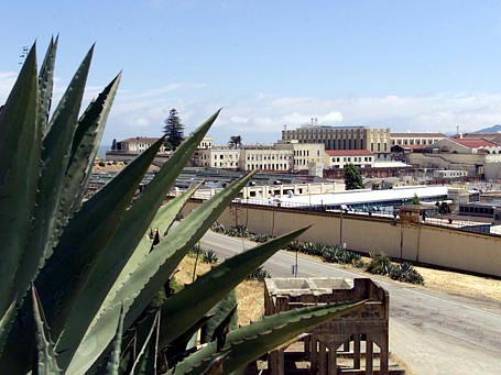 Blick auf das San-Quentin-Gefängnis in Kalifornien Blick auf das San-Quentin-Gefängnis in Kalifornien